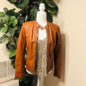 Express leather jacket